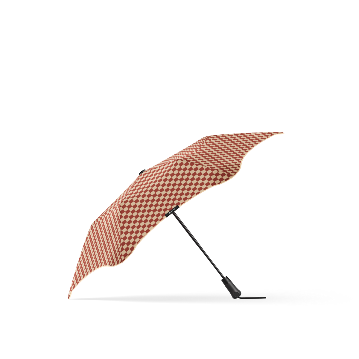 blunt clay check umbrella on a white background